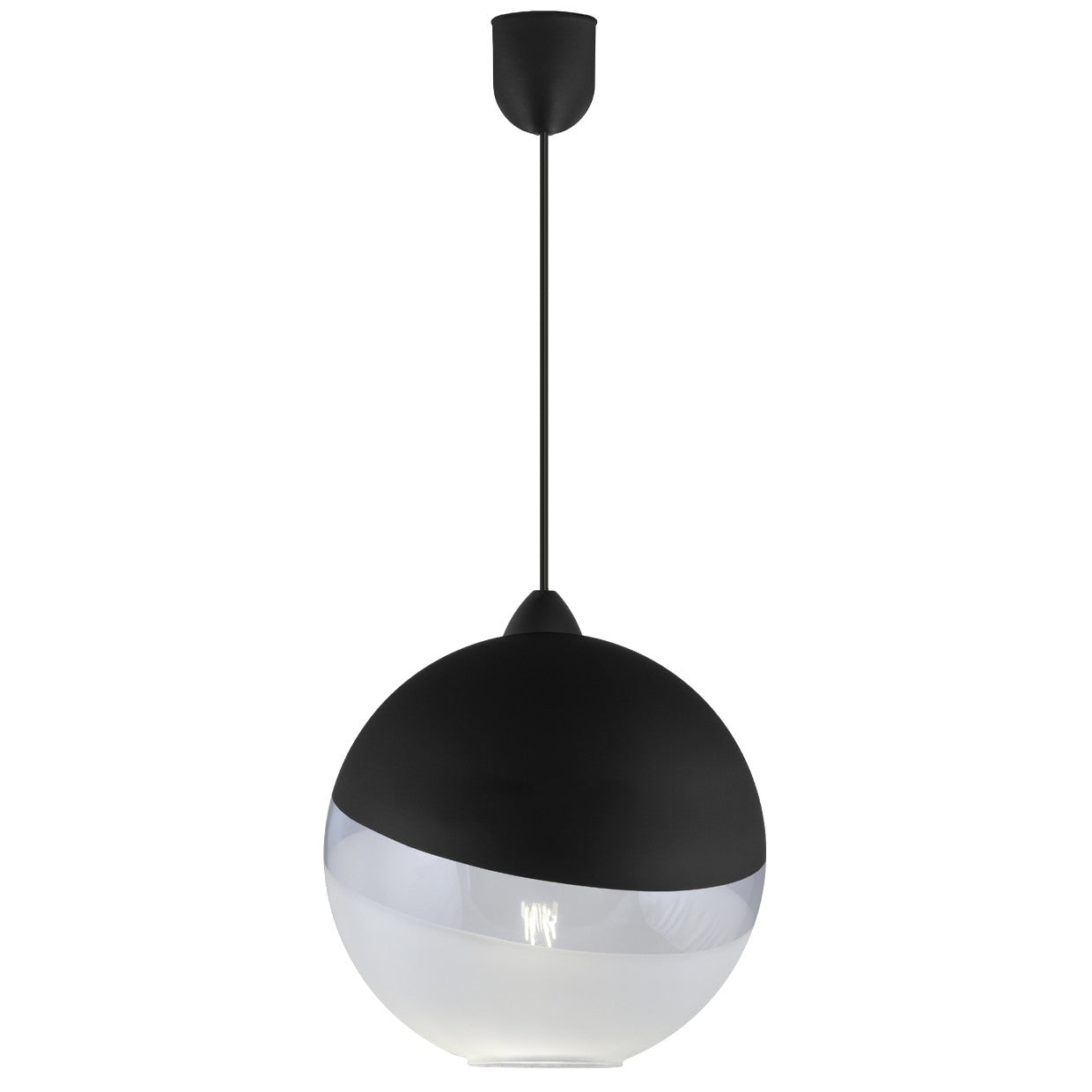 Colgante Anatra Negro 1x60W E27 - AJP / Alemar - 11178 - luzguru.com