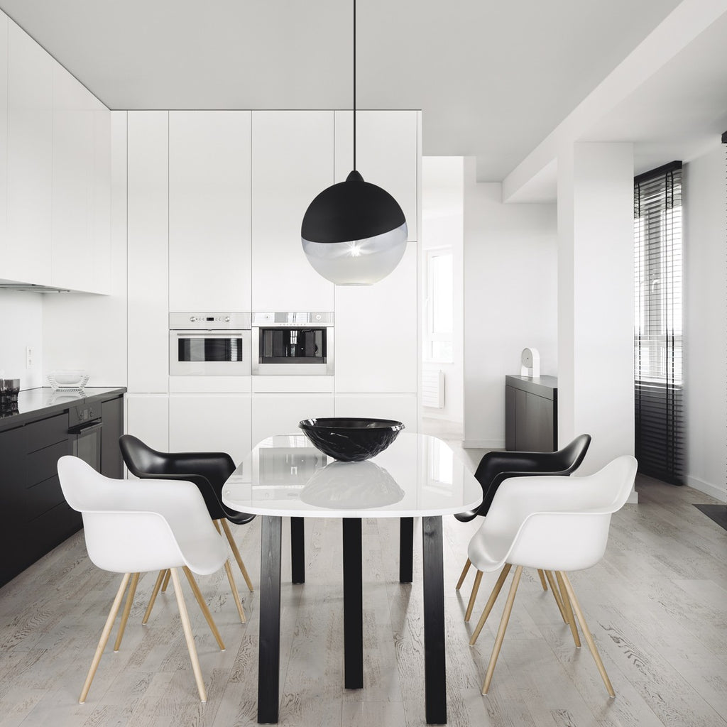 Medidas colgante Anatra Negro E27 Ref. 11178 AJP/Alemar - LuzGuru.com
