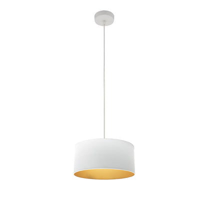 Lámpara Colgante Anuska Blanco y Oro Fabrilamp / Abrila 188693001