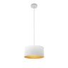 Lámpara Colgante Anuska Blanco y Oro Fabrilamp / Abrila 188693001