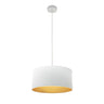 Lámpara Colgante Anuska Blanco y Oro Fabrilamp / Abrila 188694001