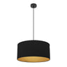 Colgante Anuska Moderno Negro y Oro Fabrilamp / Abrila 188695009