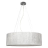 Colgante Asunción Textil Gris Fabrilamp / Abrila 107698028 para salón moderno