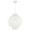 Colgante Balbec Blanco 1x60W E-27 - AJP / Alemar - luzguru.com