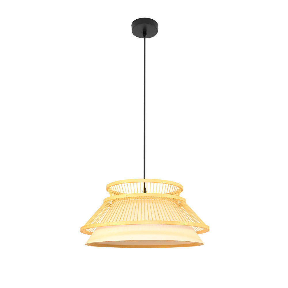 Colgante Bertino Bambú Estilo Oriental Fabrilamp / Abrila Ref 222194686