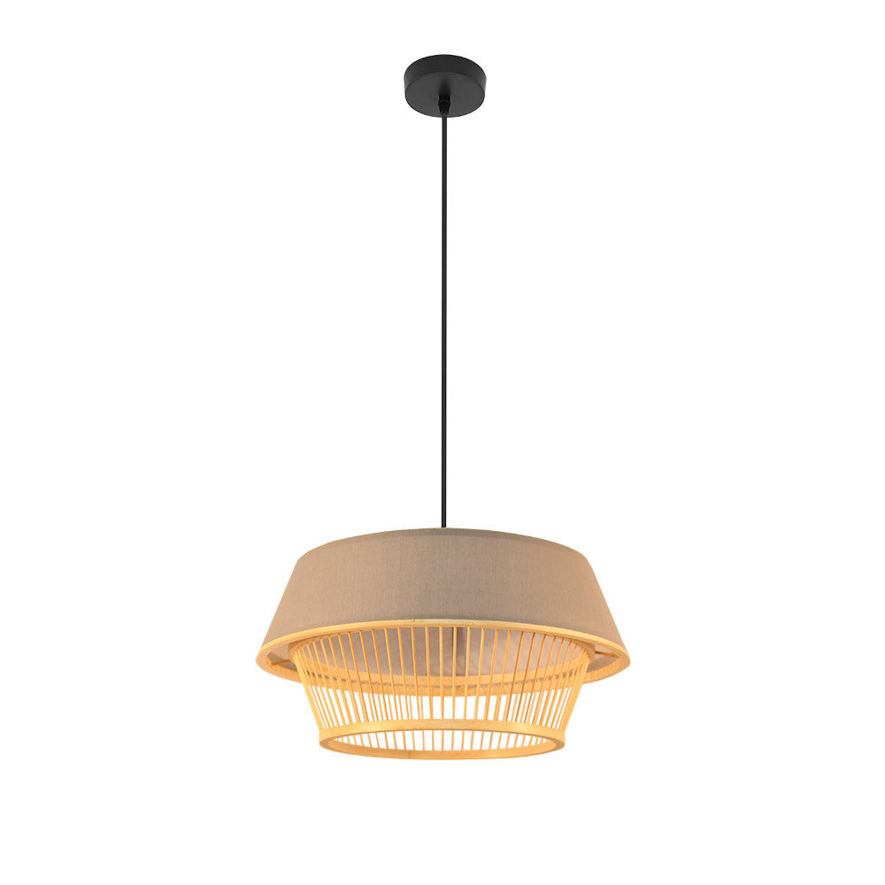 Colgante bambú estilo japonés Yovani Fabrilamp / Abrila 222494686