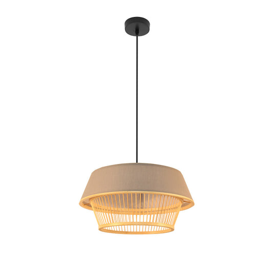 Colgante bambú estilo japonés Yovani Fabrilamp / Abrila 222494686