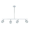 Colgante Beethoven Blanco y Plata Fabrilamp / Abrila 142054001