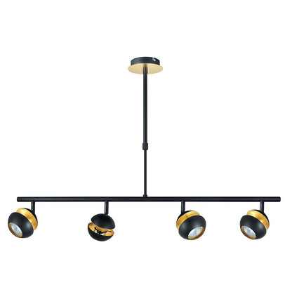 Lámpara Colgante Beethoven Negro y Oro Fabrilamp / Abrila 142054009