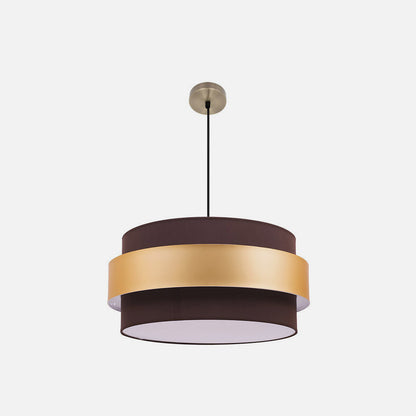 Colgante Bremen fabricado en Metal color Cuero/Marrón-Oro