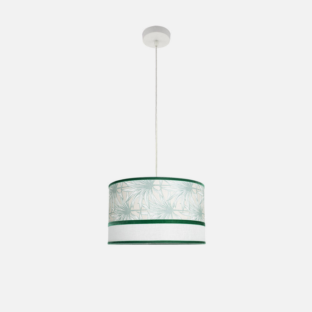 Colgante Caledonia fabricado en Metal color Blanco y Verde