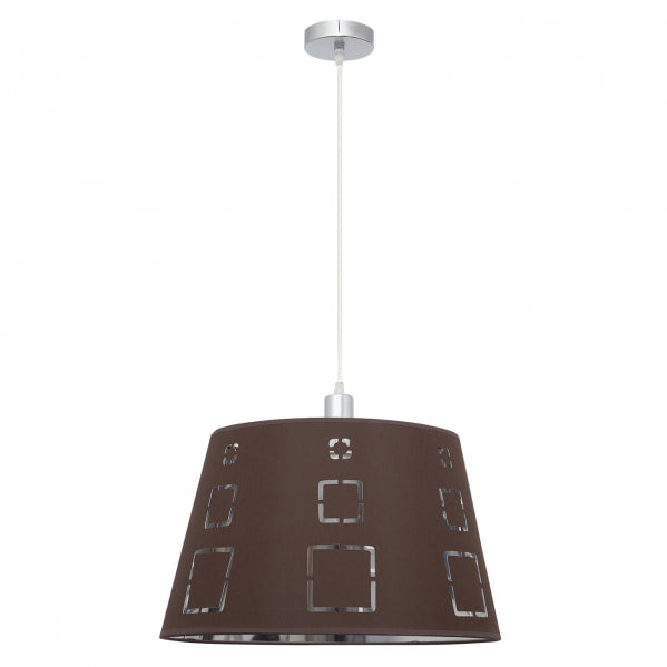 Lámpara Colgante Celaya 40 cm Altura Regulable Fabrilamp - Marrón | Fabrilamp / Abrila