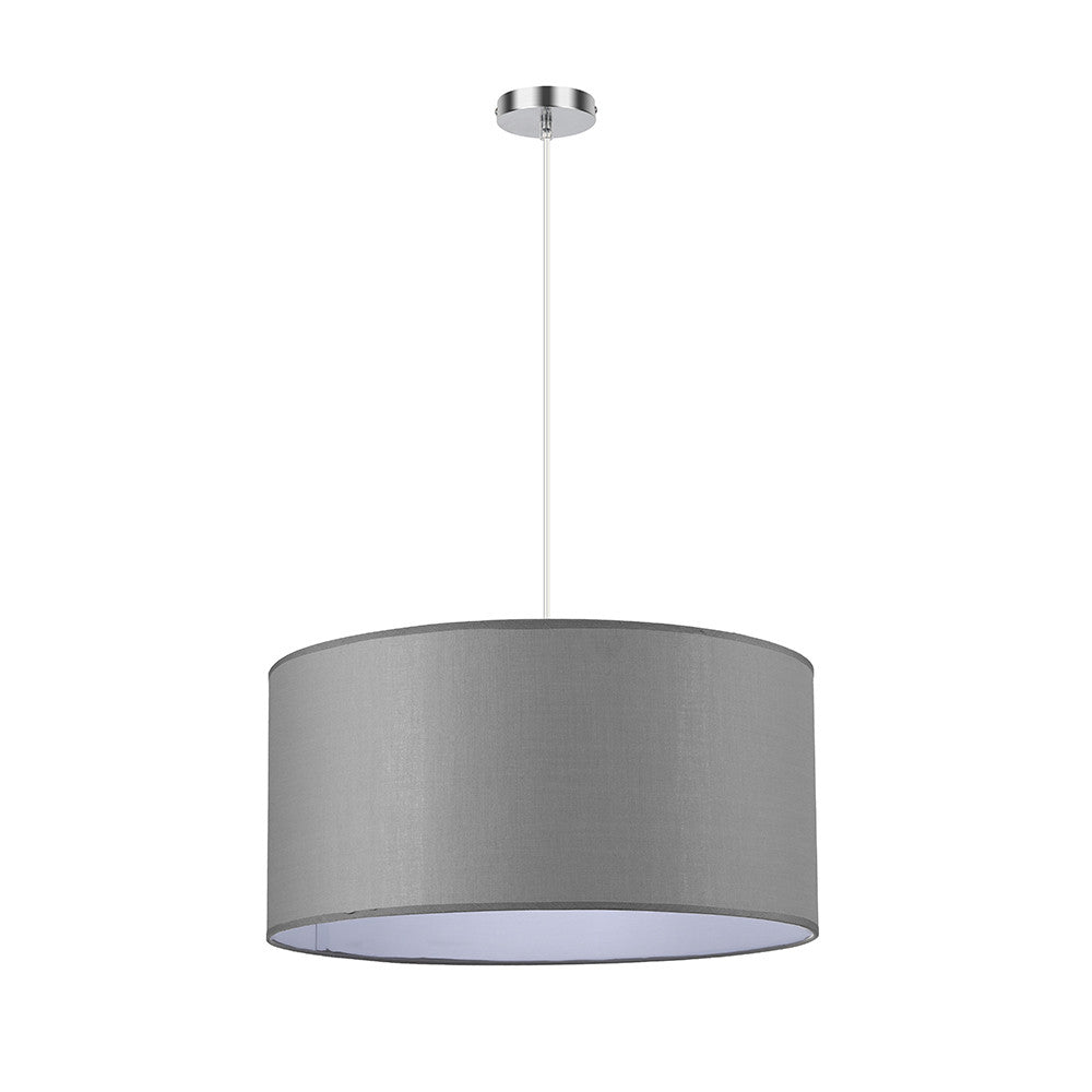 Colgante Chanza Fabrilamp / Abrila gris cromo, Ref. 157695028