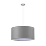 Colgante Chanza Fabrilamp / Abrila gris cromo, Ref. 157695028