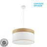 Colgante Cloe Nature Fabrilamp / Abrila 175495085, lámpara moderna