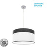 Colgante Cloe moderno Fabrilamp / Abrila, Ref. 175495009 para iluminar con estilo.