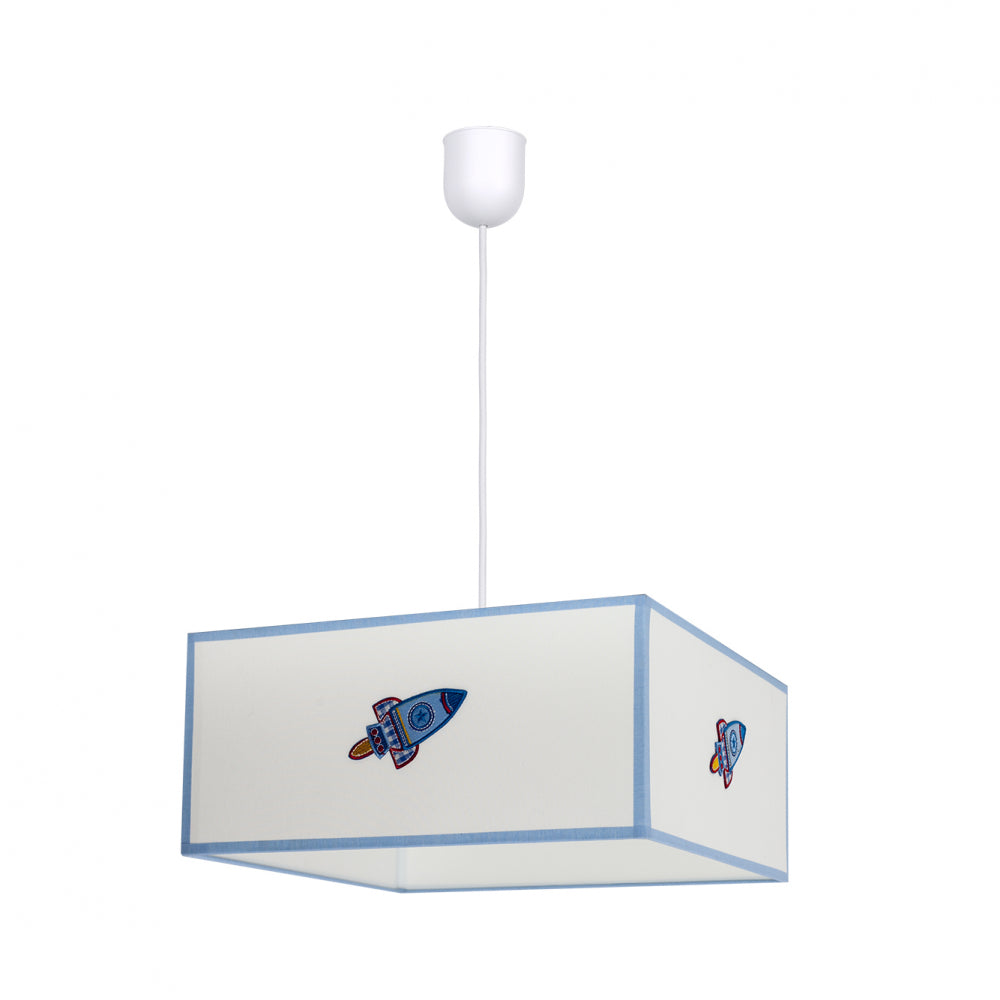 Lámpara Cohete Infantil Fabrilamp / Abrila 117193501 para habitación de bebé