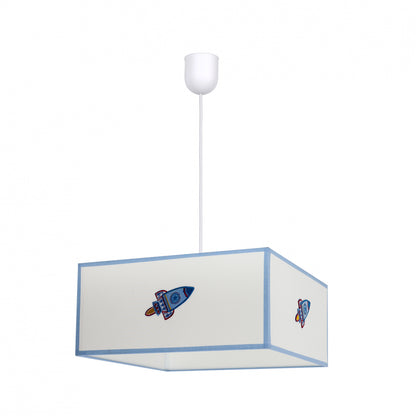 Lámpara Cohete Infantil Fabrilamp / Abrila 117193501 para habitación de bebé