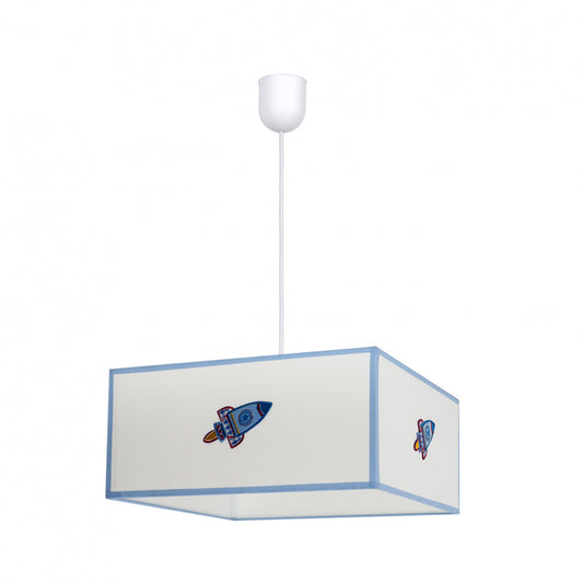 Lámpara Cohete Infantil Fabrilamp / Abrila 117193501 para habitación de bebé