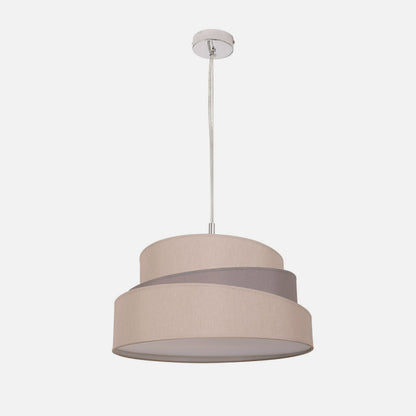 Lámpara Colgante Colonia 40 cm Gris Topo 3xE27 Fabrilamp - imagen 4 | Fabrilamp / Abrila
