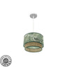 Colgante Congo hoja verde natural Fabrilamp / Abrila 224993001