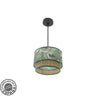 Lámpara Colgante CONGO Hoja Verde Fabrilamp / Abrila 224993009