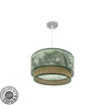 Colgante Congo Moderno Hoja Verde Fabrilamp / Abrila 224994001