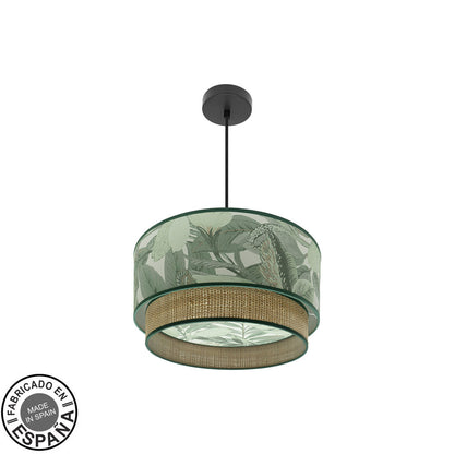 Colgante CONGO Hoja Verde Fabrilamp / Abrila 224994009