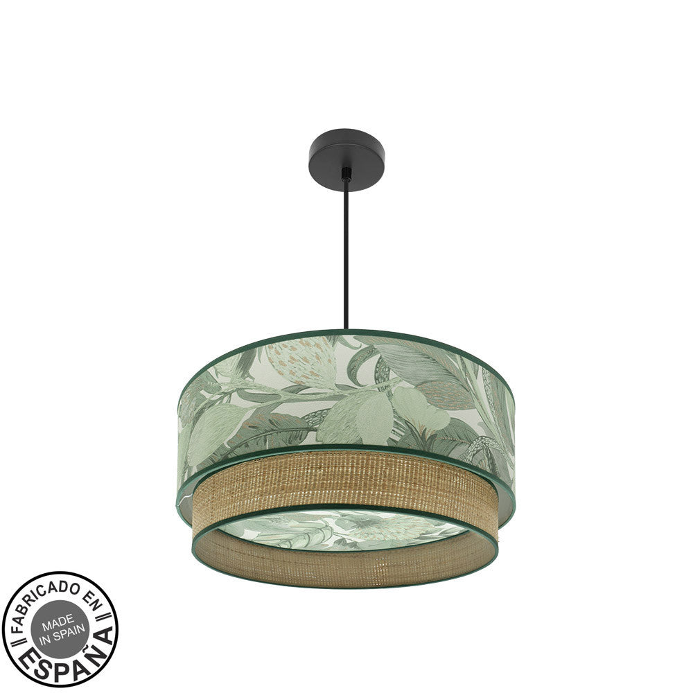 Colgante CONGO hoja verde Fabrilamp / Abrila 224995009