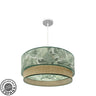 Colgante hoja verde Congo Fabrilamp / Abrila 224996001