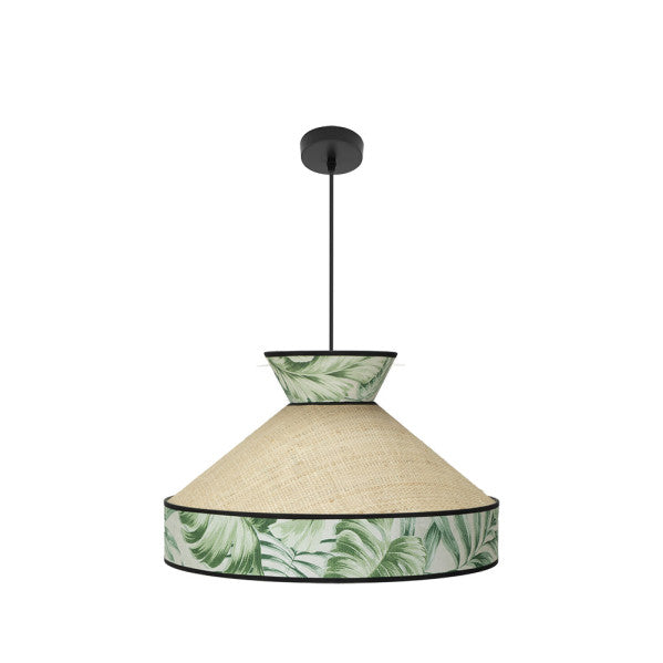 Colgante Constantinopla Beis/Verde - Fabrilamp / Abrila - 248895006 - LUZGURÚ