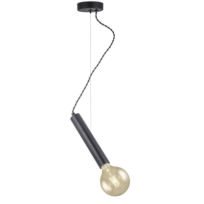 Colgante Corvo Negro 1x60W E27 - AJP / Alemar - luzguru.com