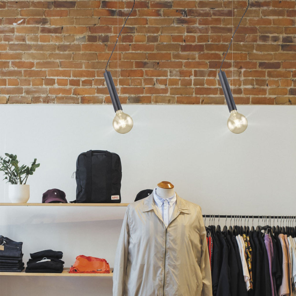 Medidas Colgante Corvo Negro AJP/Alemar Ref. 10726 - LuzGuru.com
