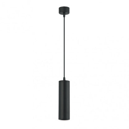 Colgante Drach negro GU10 de Fabrilamp/Abrila. Diseño moderno y minimalista para iluminación interior.