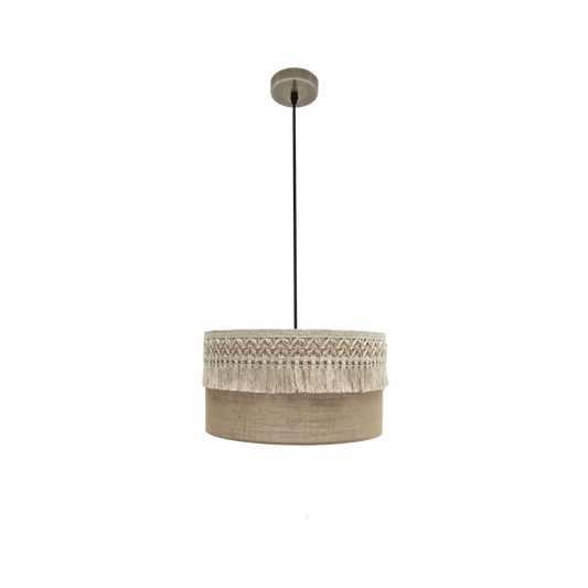 Colgante Nature Ekaterina 40 cm / Cuero – vista principal · Ref. 188294014