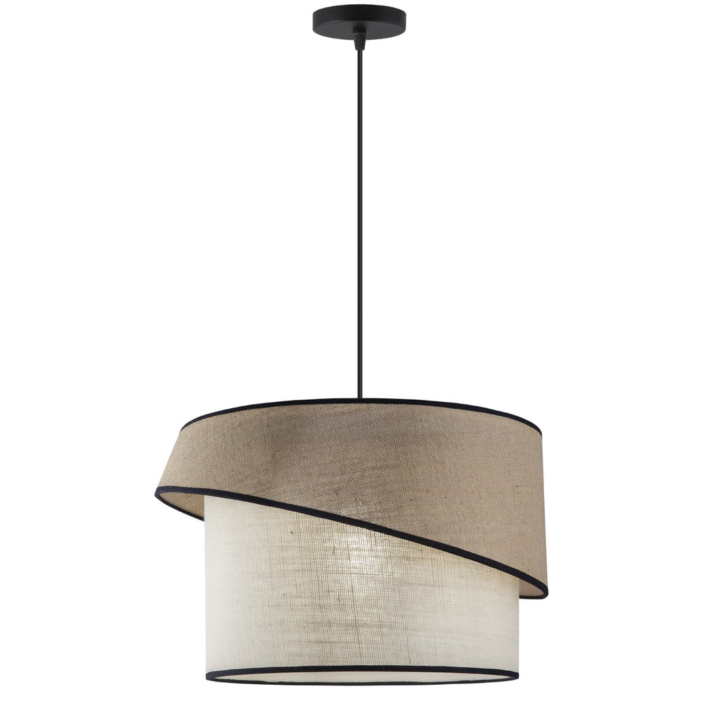 Colgante Elian Marrón Beige AJP / Alemar 11454 - luzguru.com