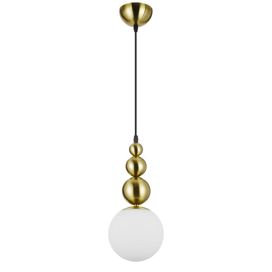 Colgante Elon 11300 Latón Opal - AJP / Alemar - luzguru.com