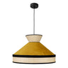 Colgante FABRIZIO Moderno Natural y Yema Fabrilamp / Abrila 179995050