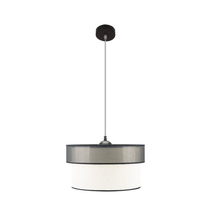 Colgante Moderno Felix Negro y Blanco Fabrilamp / Abrila 172994001