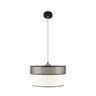 Colgante Moderno Felix Negro y Blanco Fabrilamp / Abrila 172994001