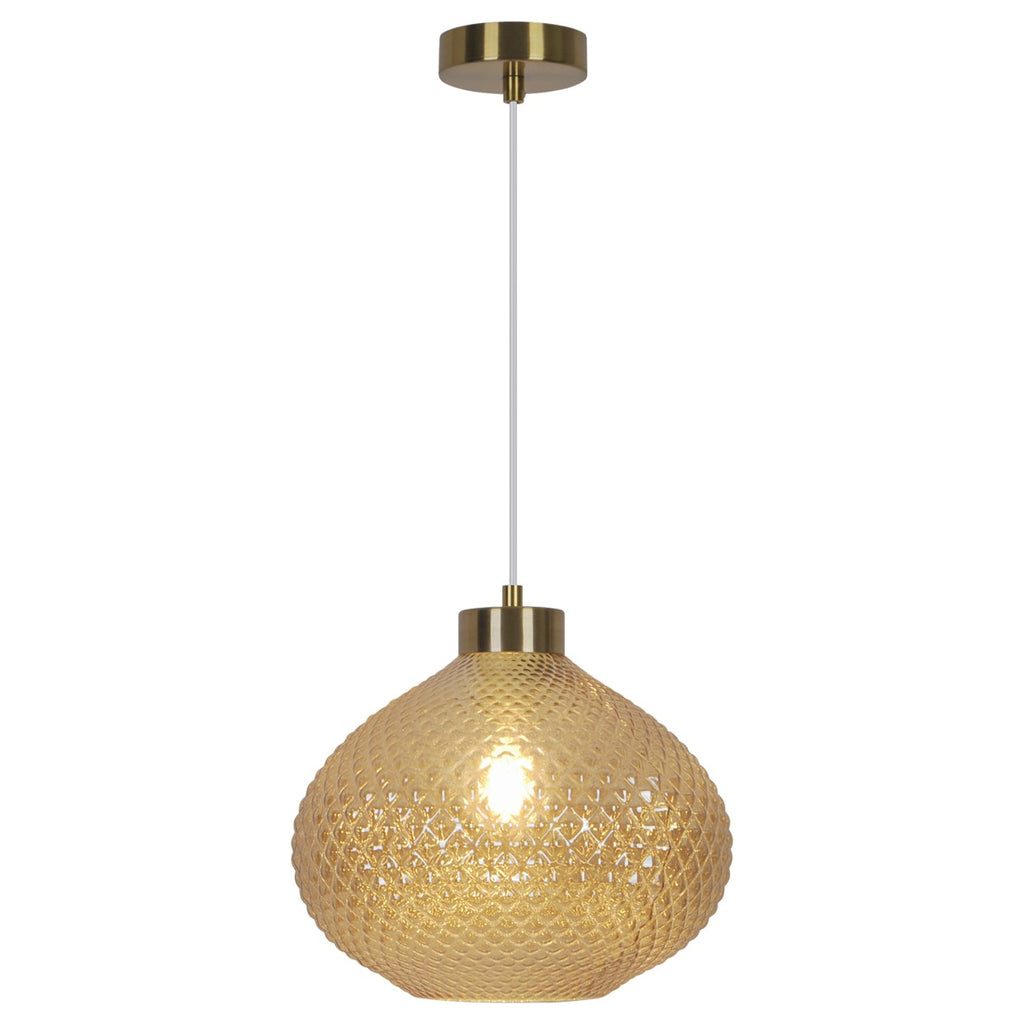 Medidas Colgante Flore Latón Ámbar AJP/Alemar Ref. 11618 - luzguru.com
