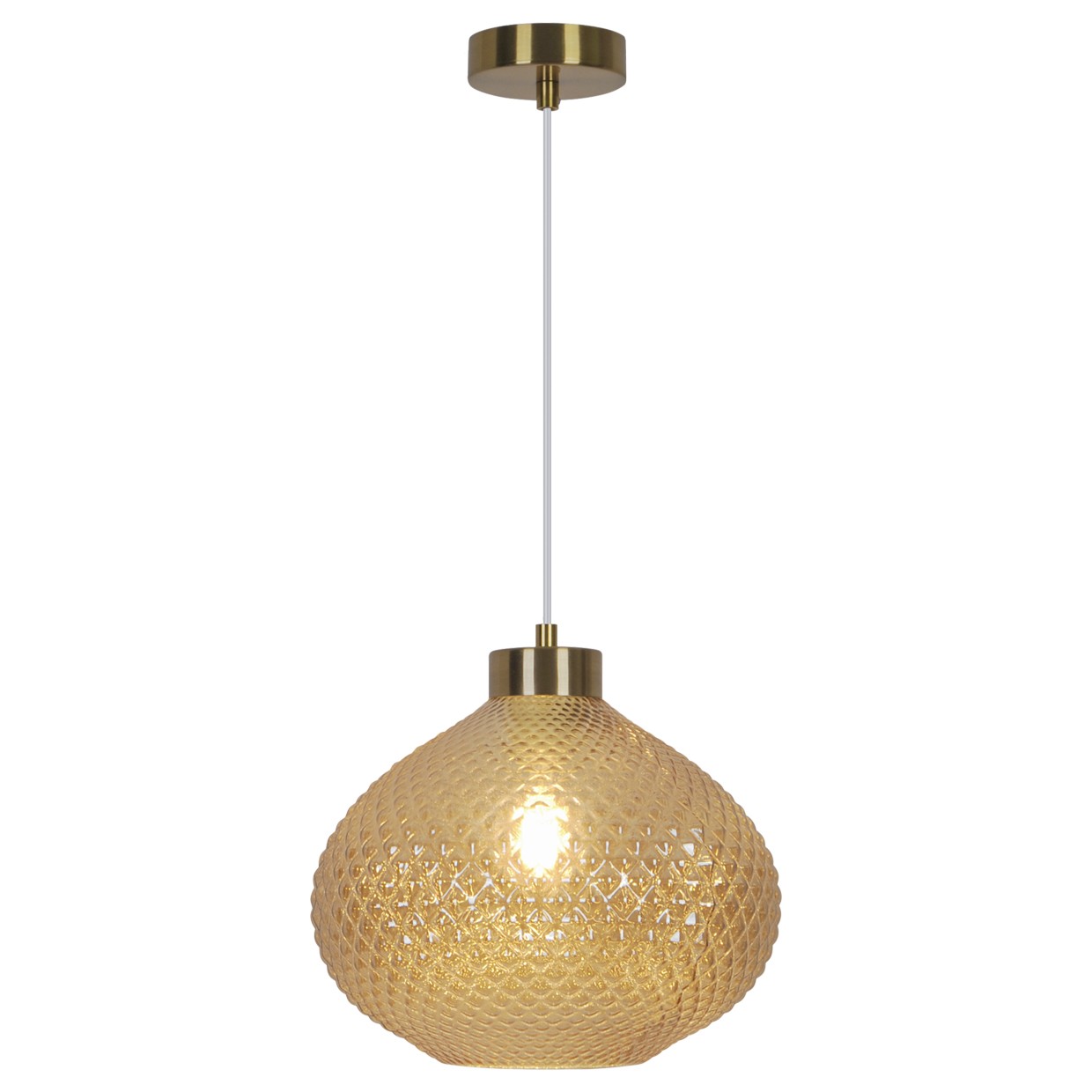 Medidas Colgante Flore Latón Ámbar AJP/Alemar Ref. 11618 - luzguru.com
