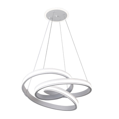 Colgante Free Blanco LED Fabrilamp / Abrila 250092001 con luz ambiente regulable