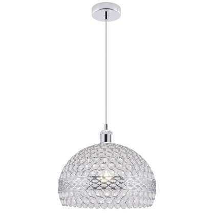 Colgante Gema Cromado AJP/Alemar Ref. 10275 - Medidas: [inserta medidas aquí] - LuzGuru.com
