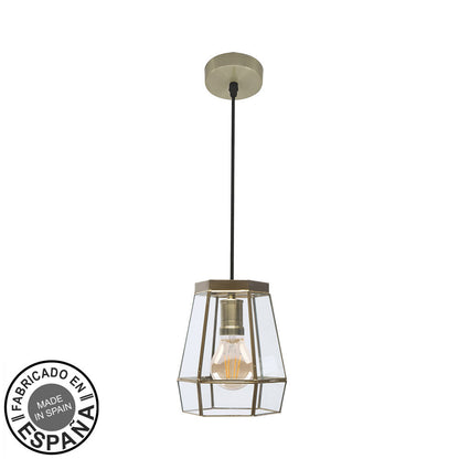 Colgante GUIA Vintage Cuero Fabrilamp / Abrila 221091814