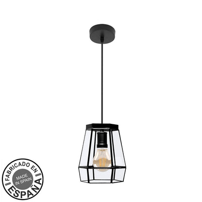 Colgante Guia vintage negro Fabrilamp / Abrila referencia 221091809