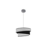 Colgante Moderno Hara Fabrilamp / Abrila 179894009 con Pantalla Bicolor