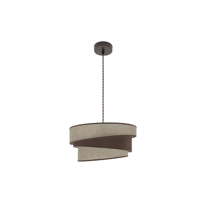 Colgante moderno marrón Hara Fabrilamp / Abrila, referencia 179894002