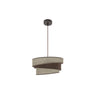 Colgante moderno marrón Hara Fabrilamp / Abrila, referencia 179894002