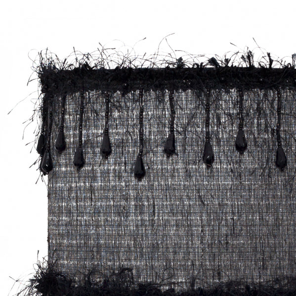 Lámpara Colgante Hilos 40 cm Pantalla Textil Negra Fabrilamp - imagen 2 | Fabrilamp / Abrila
